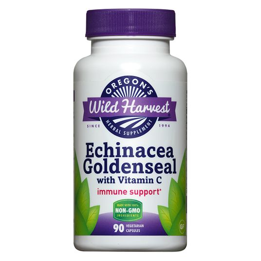 Oregon's Wild Harvest Echinacea Goldenseal with Vitamin C Azure Standard