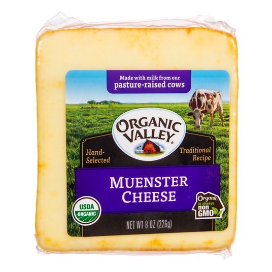 Organic Valley Muenster Cheese, Organic Azure Standard