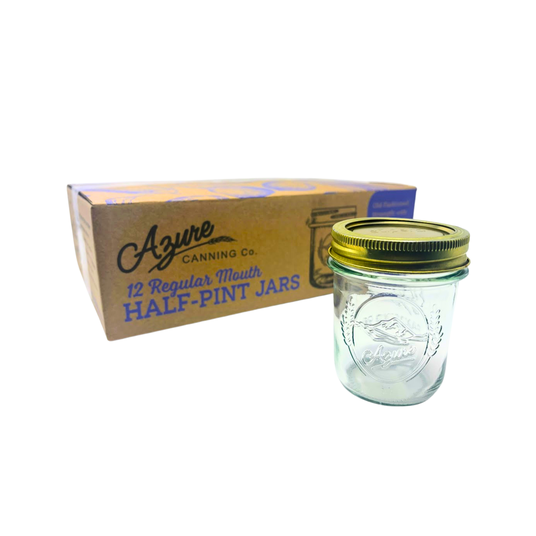 Canning Jars, Half Pint, Regular (with lids & bands)