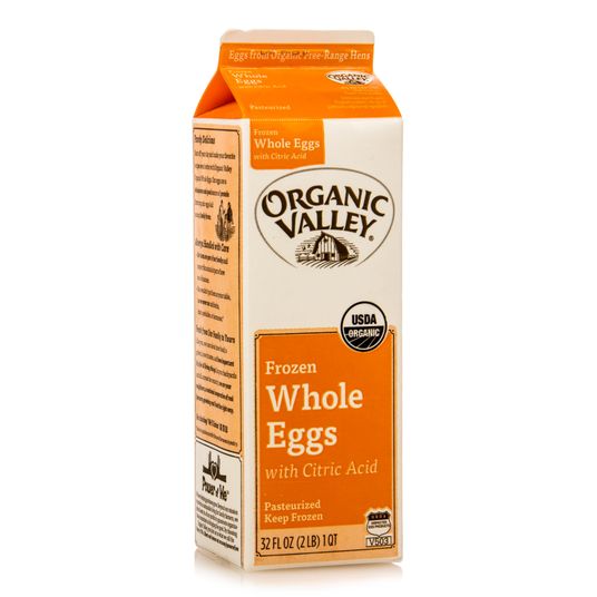Organic Valley Liquid Whole Eggs, Frozen, Organic Azure Standard