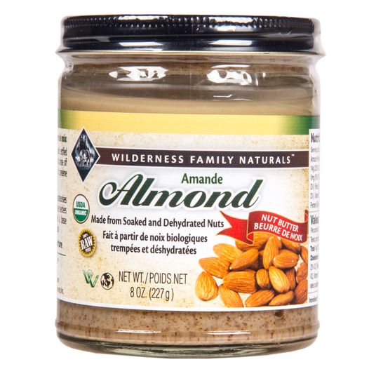 Wildly Organic by Wilderness Family Naturals Nut Butter, Almond, Raw