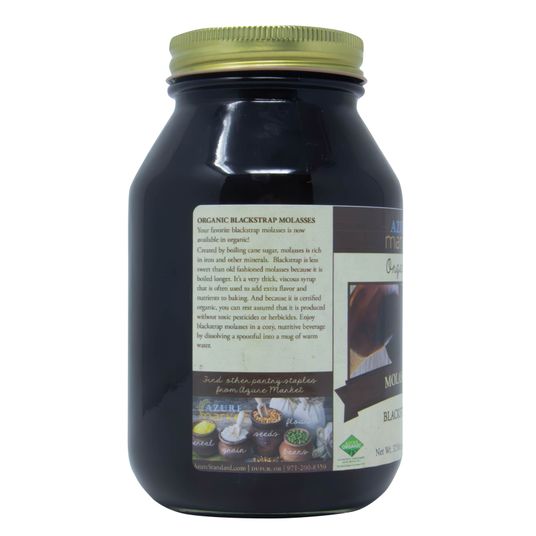 Azure Market Organics Molasses, Blackstrap, Organic - Azure Standard
