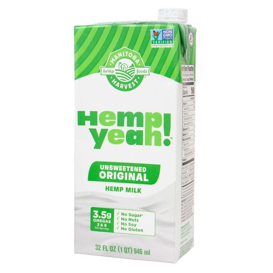 Manitoba Harvest Hemp Milk, Unsweetened Original Azure Standard