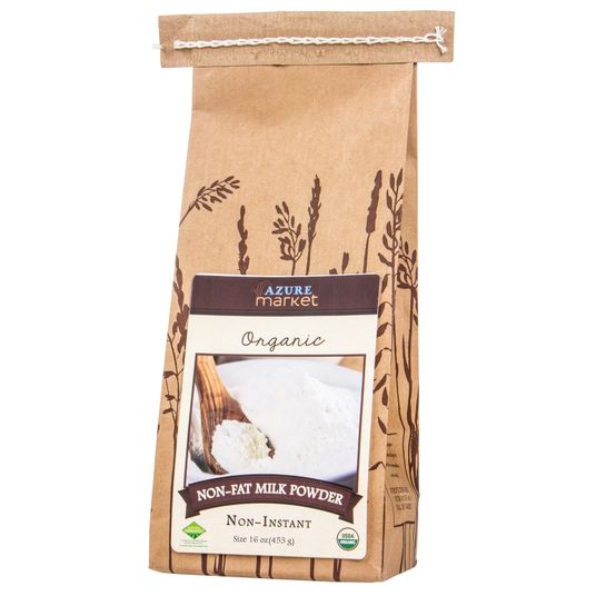 Azure Market Organics Milk Powder, Non-Instant, Non-Fat, Organic ...