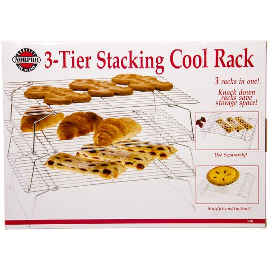 Norpro 3 Tier Stacking Cooling Rack Azure Standard