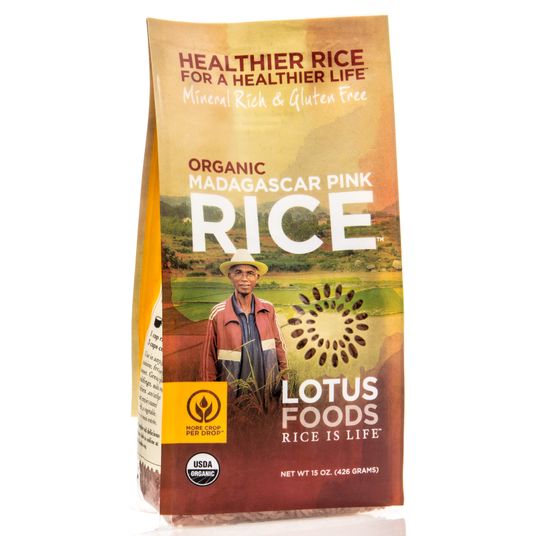 Lotus Foods Rice, Madagascar Pink, Organic - Azure Standard