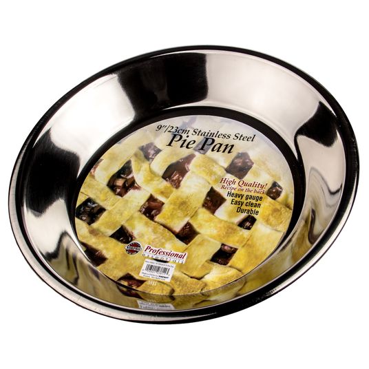 Norpro Pie Pan 9 inch, Stainless Steel Azure Standard