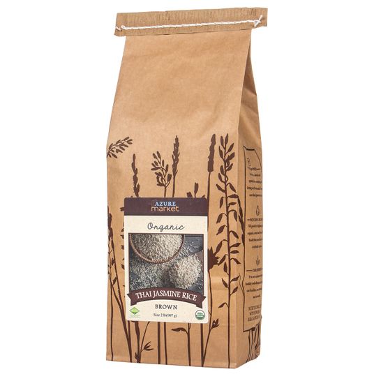 Azure Market Organics Rice, Thai Jasmine Brown, Organic - Azure Standard