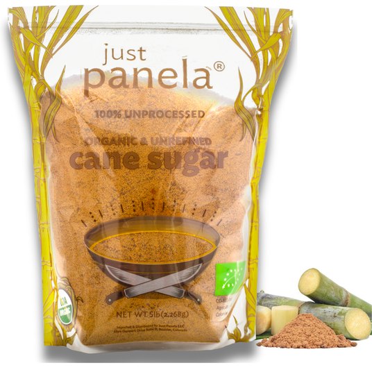 Just Panela Cane Sugar, Unrefined, Organic - Azure Standard