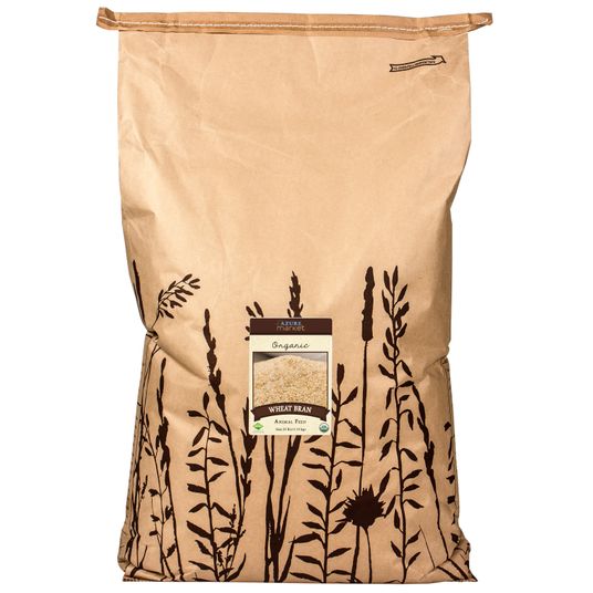 Azure Market Organics Wheat Bran, Animal Feed, Organic Azure Standard