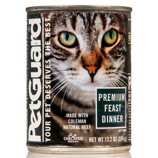 Cat Food Canned Premium Feast Dinner 13.2 oz