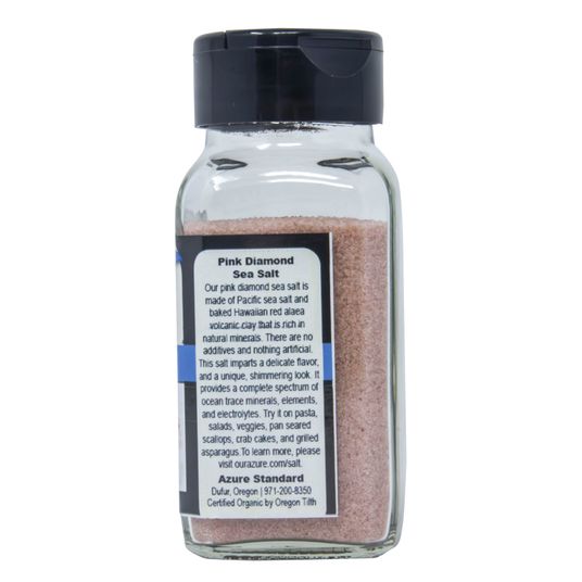 Azure Market Sea Salt, Pink Diamond, Fine - Azure Standard