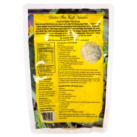 Gold Mine Kelp Noodles, GF - Azure Standard