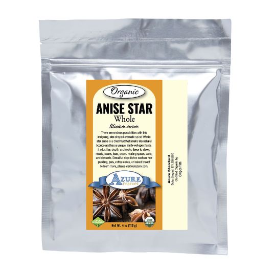 Azure Market Organics Anise Star Whole, Organic - Azure Standard