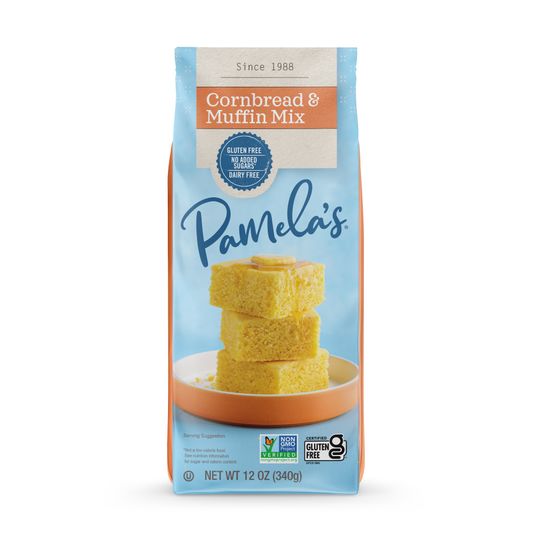 Pamela's Cornbread & Muffin Mix, Gluten Free Azure Standard