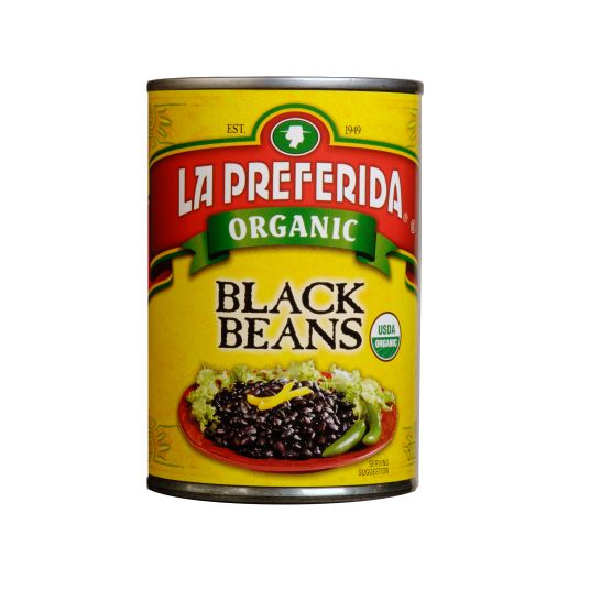 La Preferida Black Beans, Organic Azure Standard