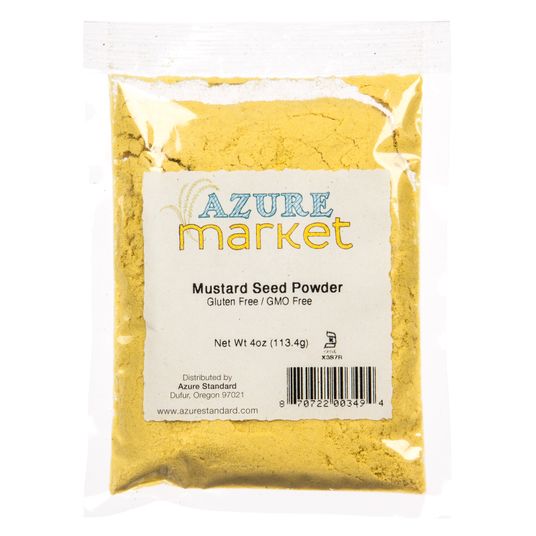 Azure Market Mustard Seed Powder, Yellow Azure Standard