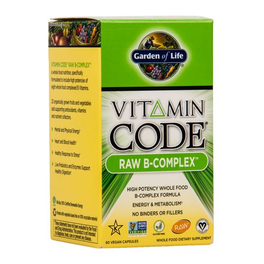 Garden of Life Vitamin Code, Raw, B Complex Azure Standard