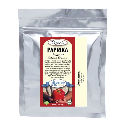 Azure Market Organics Paprika Powder, Organic - Azure Standard