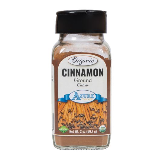 Azure Market Organics Cinnamon Ground, Cassia, Organic - Azure