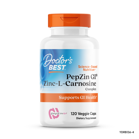 Doctor's Best Zinc Carnosine Complex with Pepzin GI - Azure Standard