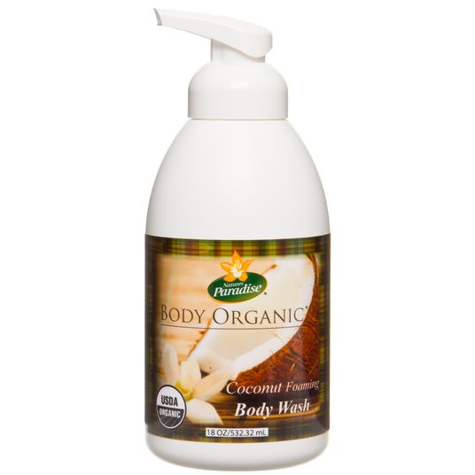 Nature's Paradise Organics Body Wash, Coconut, Organic Azure Standard
