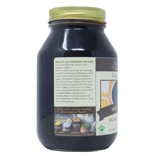 Azure Market Organics Molasses, Old-Fashioned, Organic - Azure