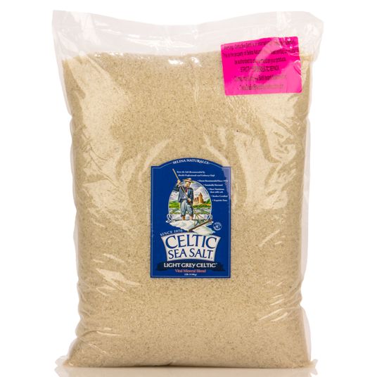 Celtic Sea Salt Celtic Sea Salt Crystals, Light Grey - Azure Standard