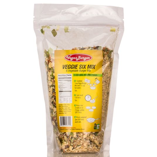 veganing vegann VeganBurger Veggie Six Mix, VeganBurger Mix - Azure Standard