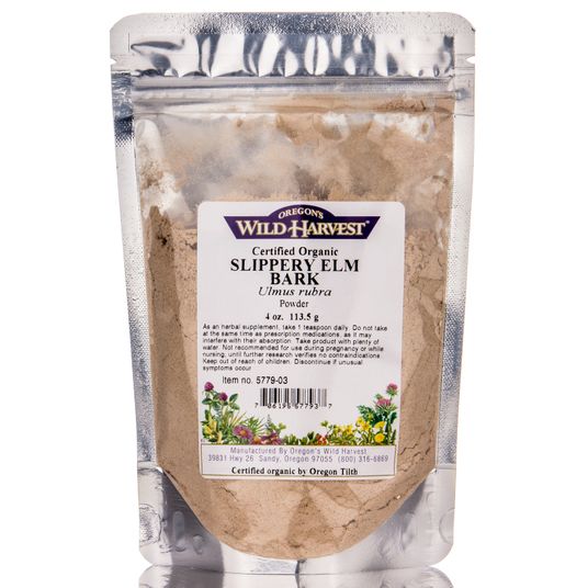 Oregon's Wild Harvest Slippery Elm Bark Powder, Organic Azure Standard