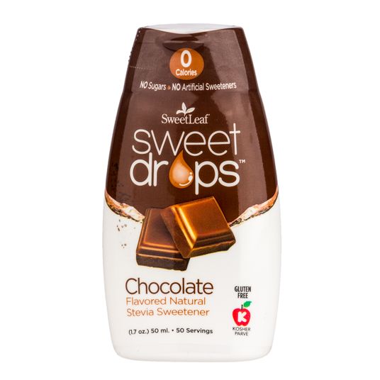 Sweet Leaf Sweet Drops, Chocolate, Stevia Azure Standard