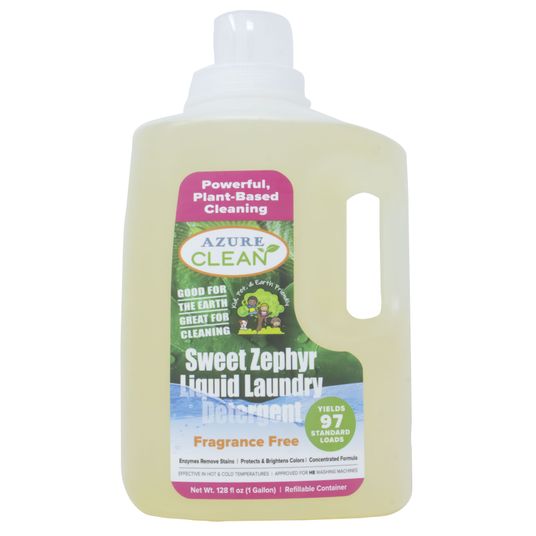 Azure Clean Sweet Zephyr Laundry Liquid, (Hot & Cold), Fragrance