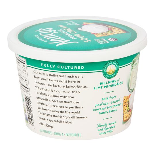 Nancy's Sour Cream, Organic - Azure Standard