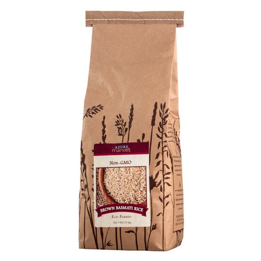 Lundberg Rice, Basmati, Brown, EcoFarmed, Gluten Free Azure Standard