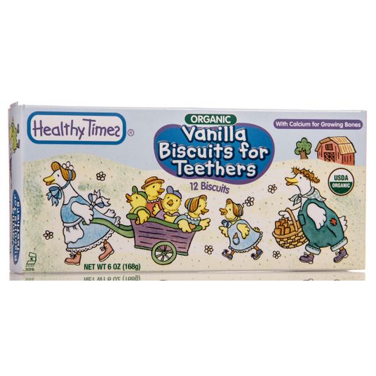 Healthy times biscuits top for teethers organic