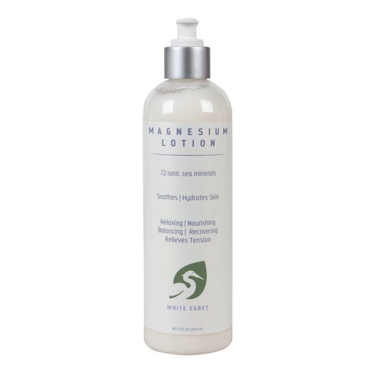 White Egret Magnesium Lotion Azure Standard