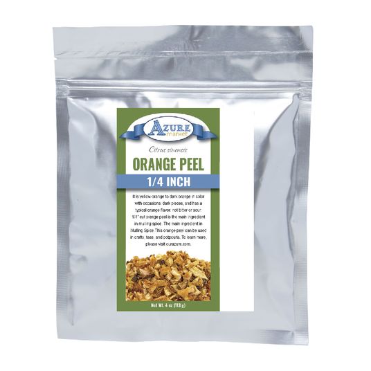 Azure Market Orange Peel (1/4 inch) - Azure Standard