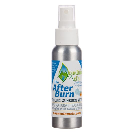 Mountain Mel's Sunburn Relief, Cooling, After Burn Azure Standard