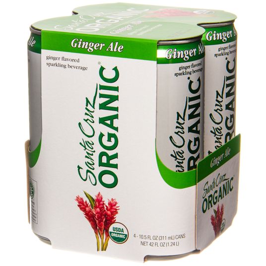 Santa Cruz Ginger Ale Sparkling, Organic Azure Standard