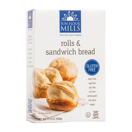 Sun Flour Mills Sandwich Bread and Pillow Soft Rolls Mix Azure Standard
