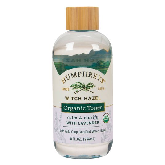 Humphrey's Facial Toner Witch Hazel Calm & Clarify with Lavender, Organic Azure Standard