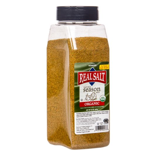 Redmond Seasoning Salt, Real Salt, Organic Azure Standard
