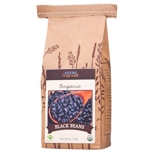 Azure Market Organics Black Beans, Organic Azure Standard