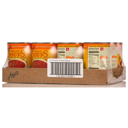 Amy's Organic Gluten Free Low Sodium Chunky Tomato Bisque Soup - 14.5oz