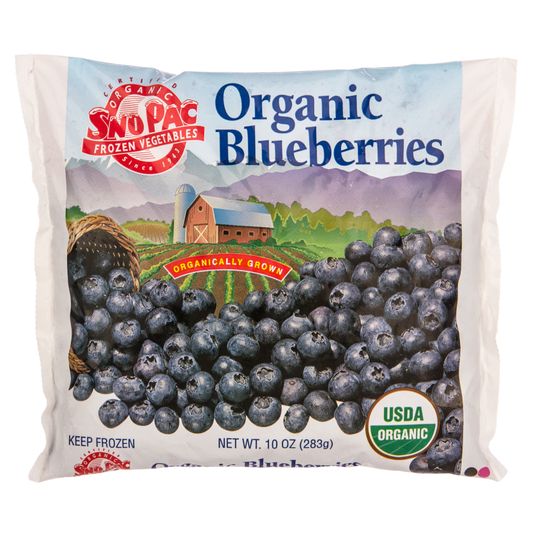 SnoPac Blueberries, Frozen, Organic Azure Standard