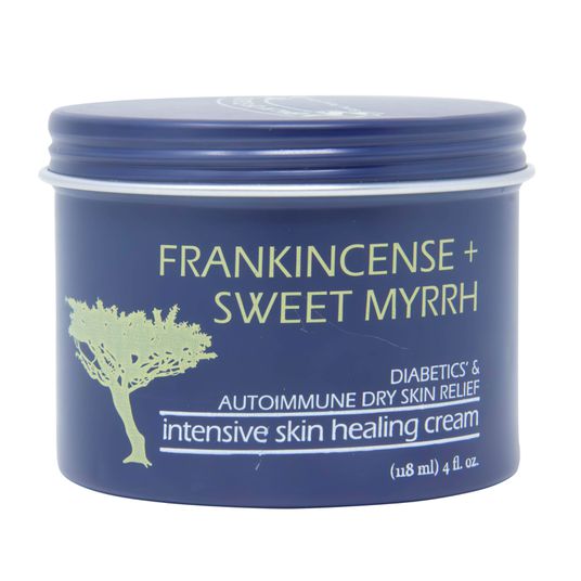 Balm of Gilead Cream, Frankincense Sweet Myrrh, Intensive Skin Healing - 4 floz