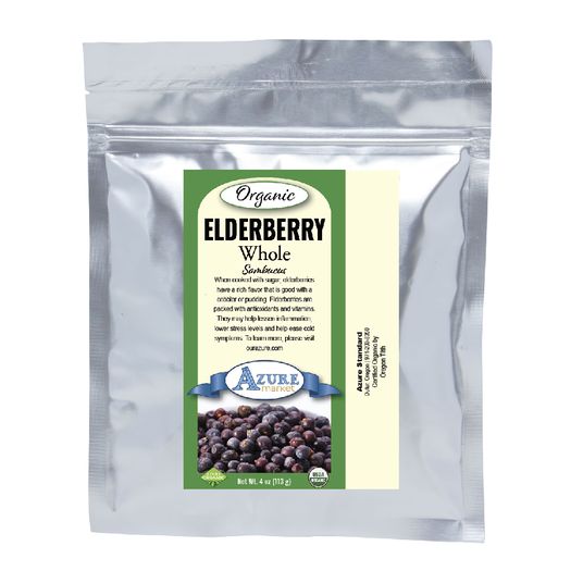 Azure Market Organics Elderberry Whole, Organic - Azure Standard