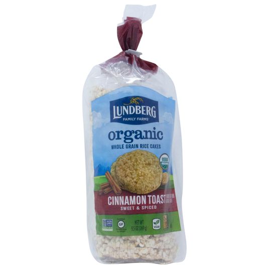 Lundberg Rice Cake, Cinnamon Toast, Organic Azure Standard