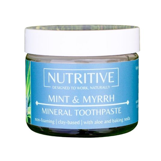 Nutritive Mineral Toothpaste, Mint & Myrrh - Azure Standard