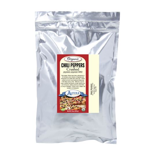Azure Market Organics Chili Peppers, Crushed, Organic - Azure Standard